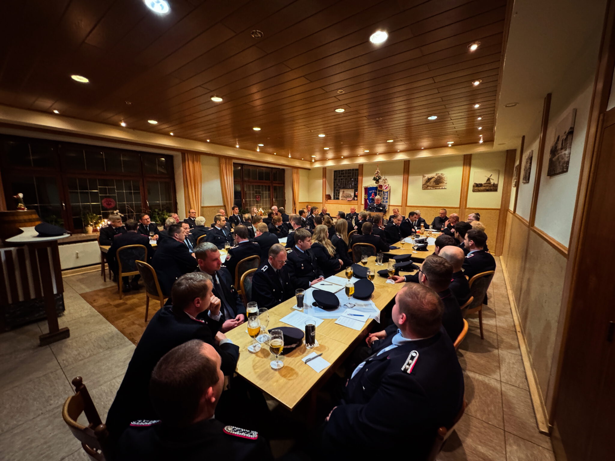 Jahreshauptversammlung 2024 der Feuerwehr Großenheidorn 100 Jahre